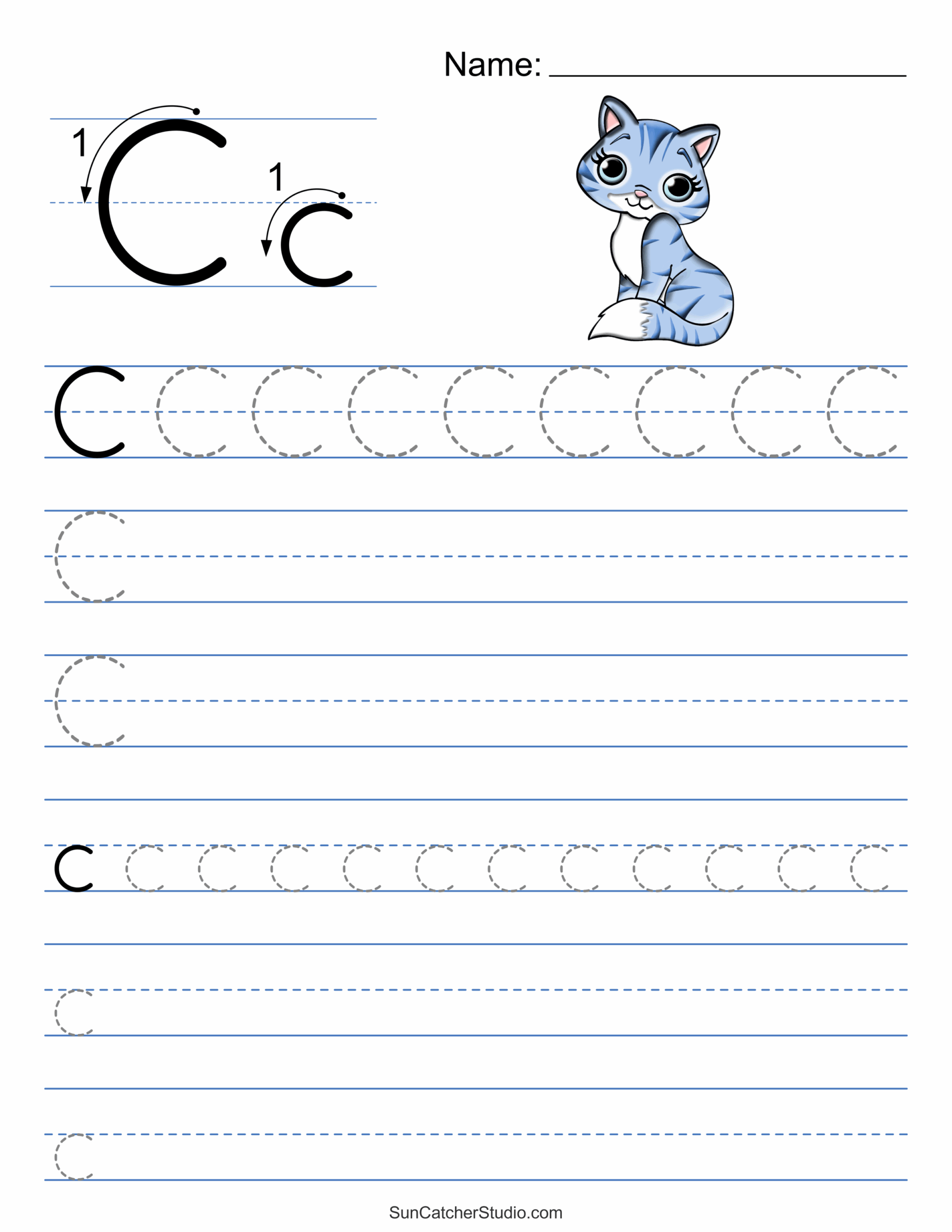 Free Printable Letter Worksheets Free Printable Letter Worksheets