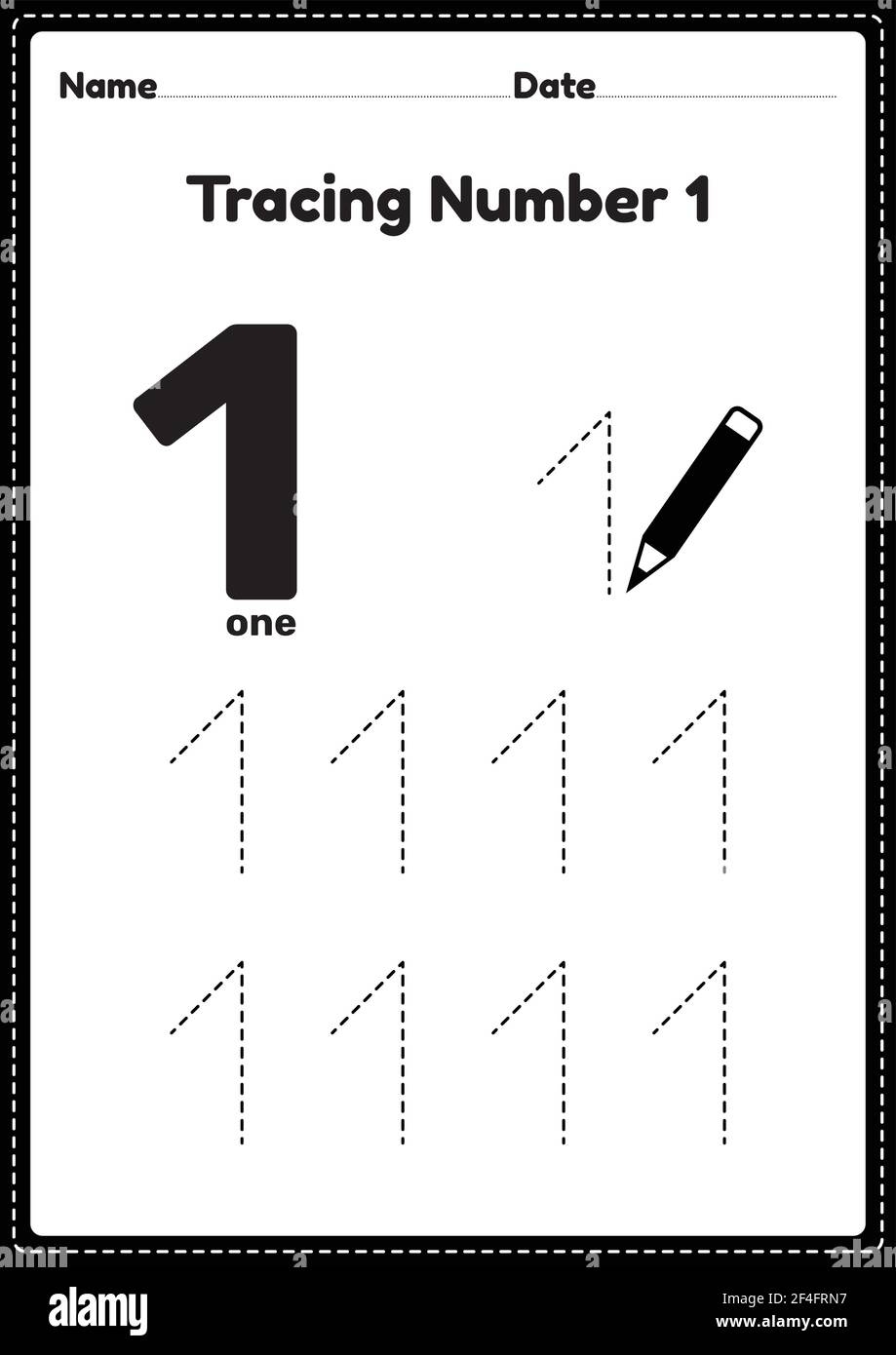 Free Printable Tracing Numbers Worksheets For Kindergarten Free Printable Tracing Numbers Worksheets For Kindergarten