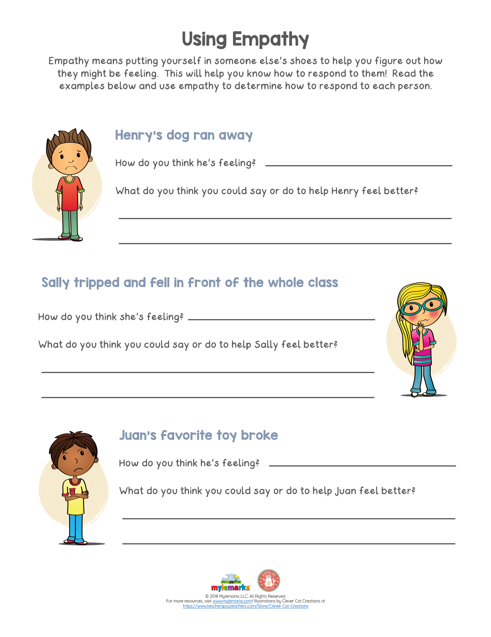 Using Empathy F Worksheets Library Using Empathy F Worksheets Library