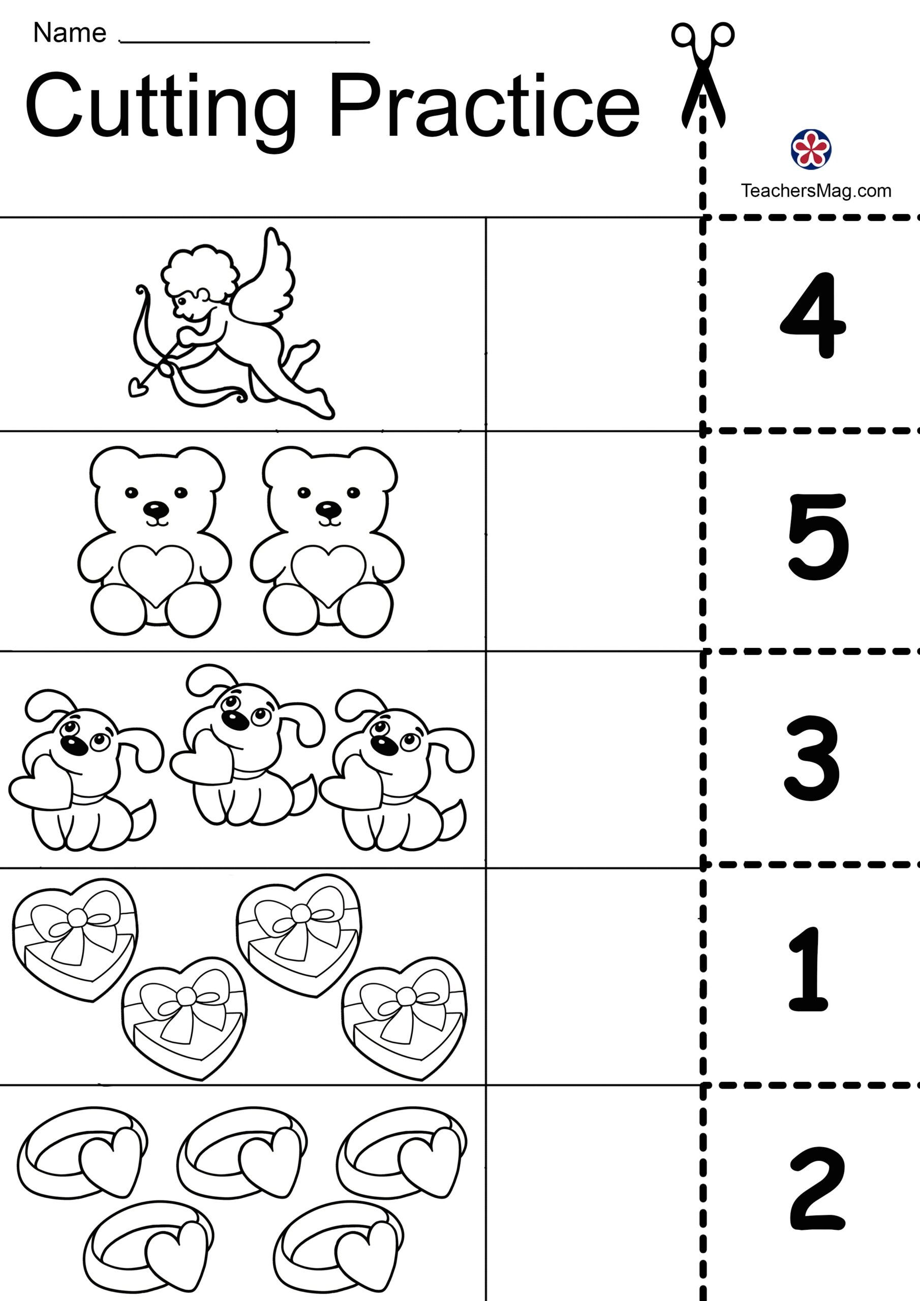 Free Printable Valentine's Worksheets Free Printable Valentine's Worksheets