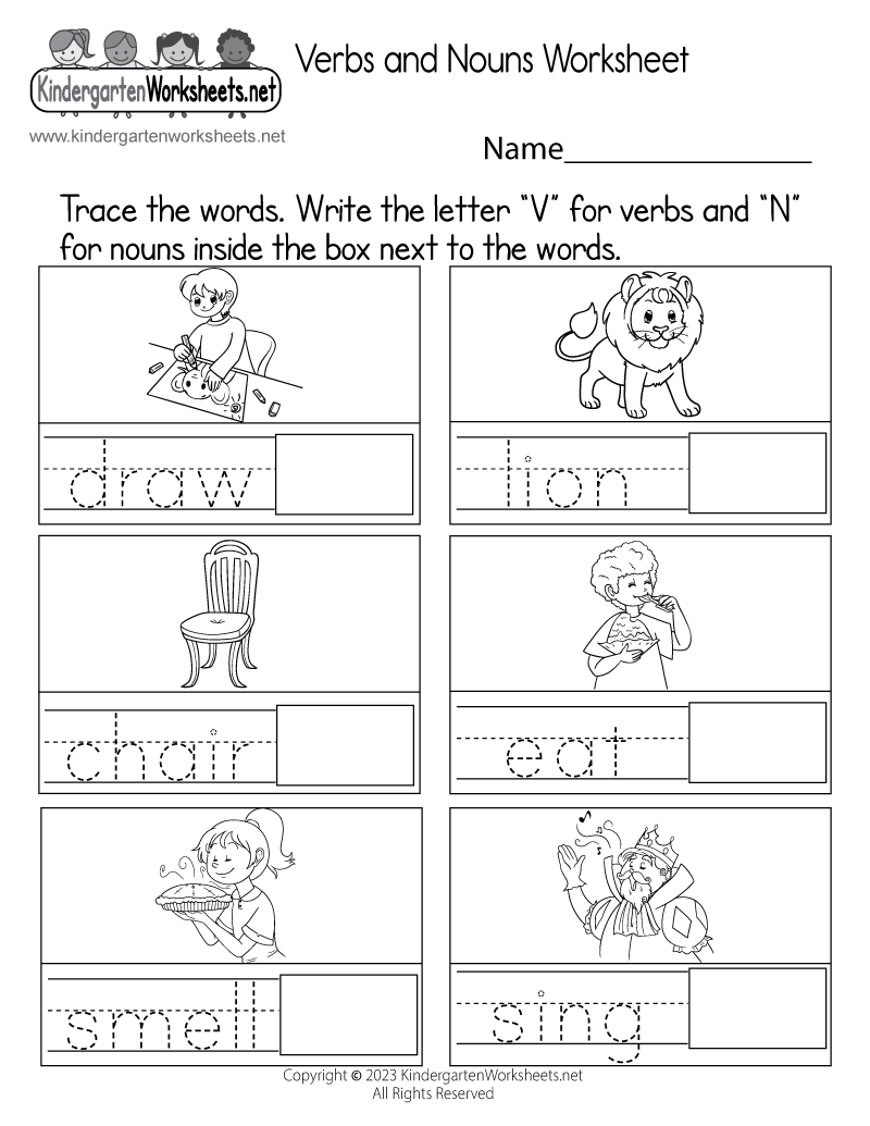 Verbs And Nouns Worksheet Free Printable Digital amp PDF Verbs And Nouns Worksheet Free Printable Digital amp PDF