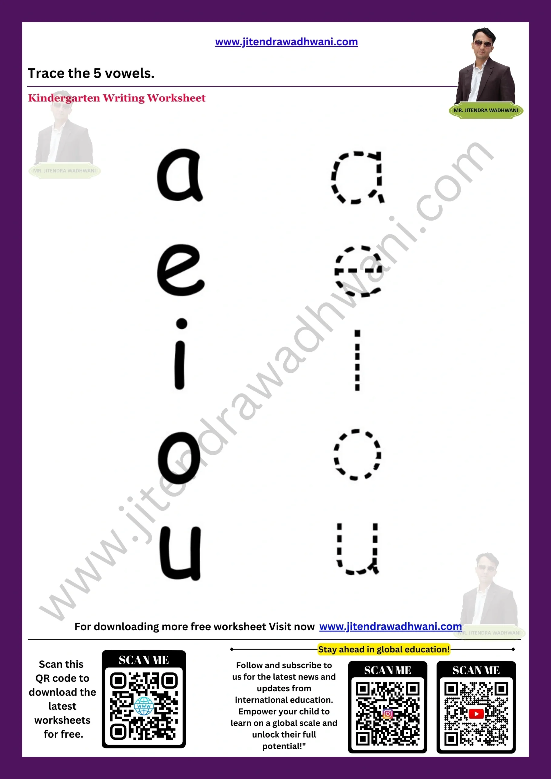 Vowel Worksheets For Kindergarten amp Preschool Vowel Worksheets PDF Vowel Worksheets For Kindergarten amp Preschool Vowel Worksheets PDF