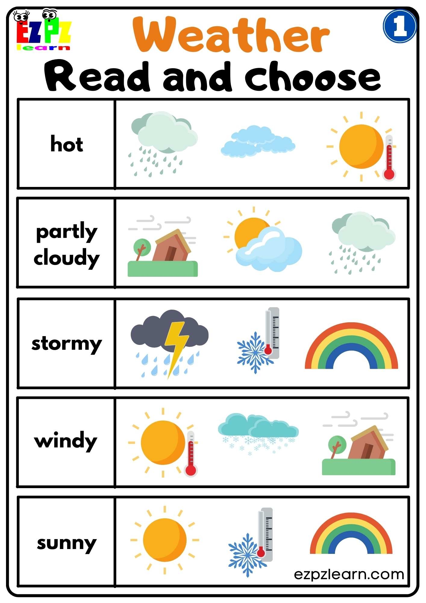 Free Printable Weather Worksheets For Kindergarten Free Printable Weather Worksheets For Kindergarten