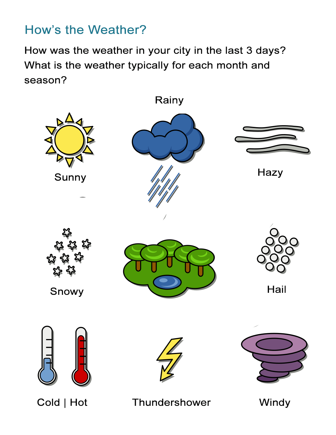 Free Printable Weather Worksheets Free Printable Weather Worksheets