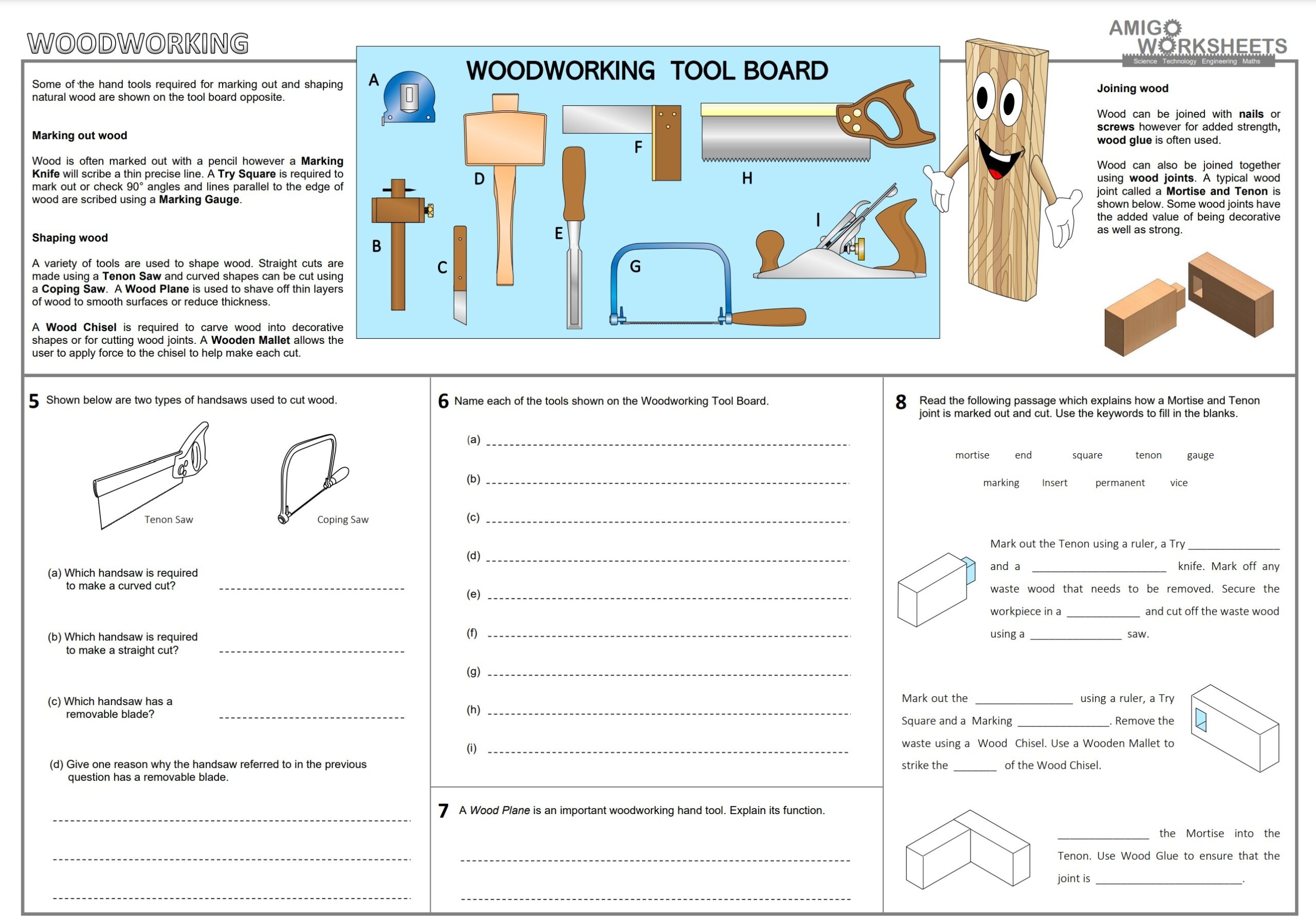 Wood And Woodworking Teaching Resources Wood And Woodworking Teaching Resources