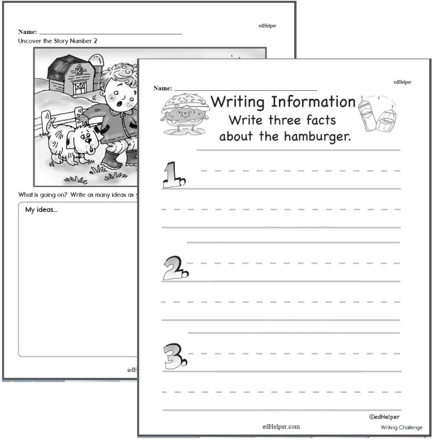 Free Printable Writing Worksheets For Kindergarten Free Printable Writing Worksheets For Kindergarten
