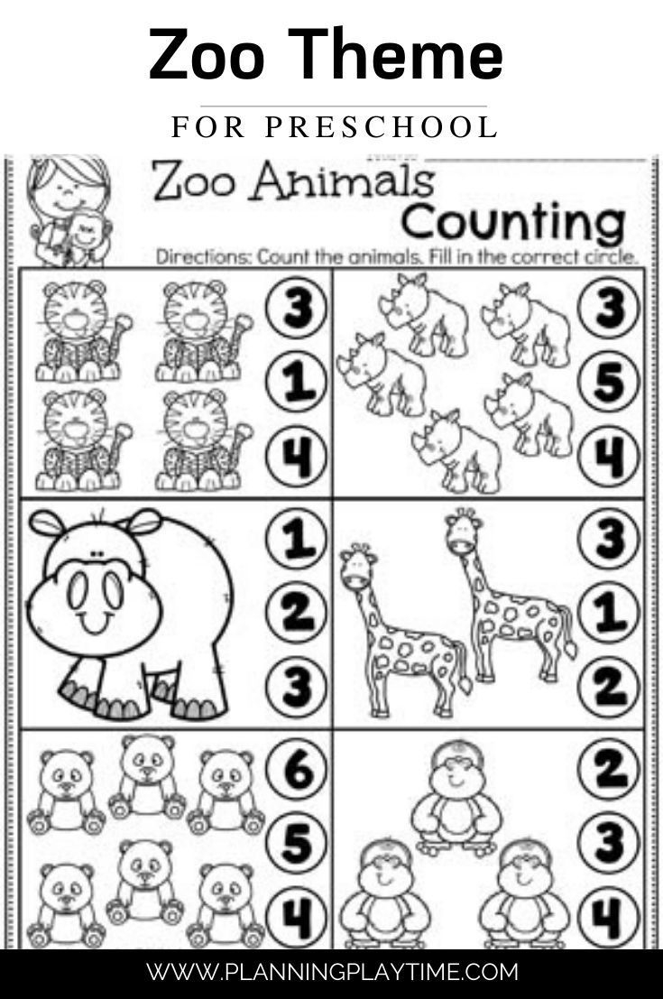 Zoo Animal Counting Zoo Animal Counting